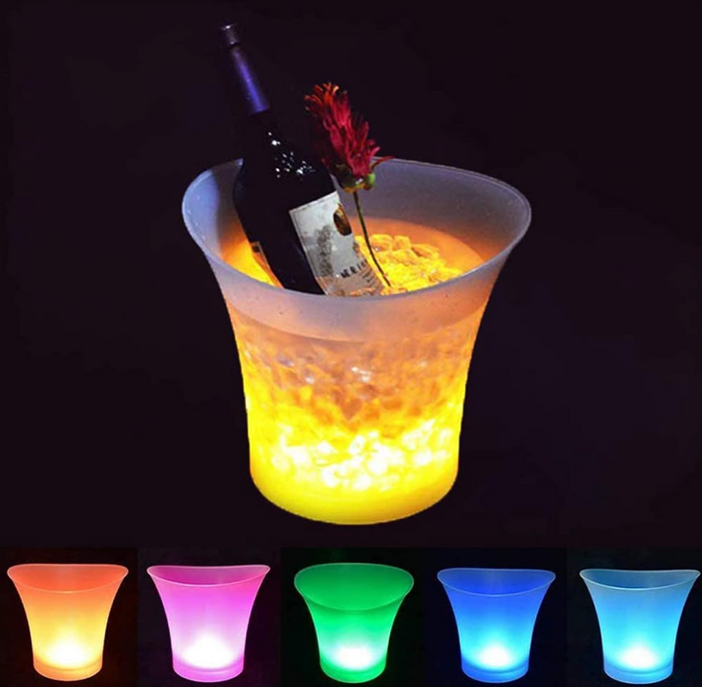 Cubeta LED parlante